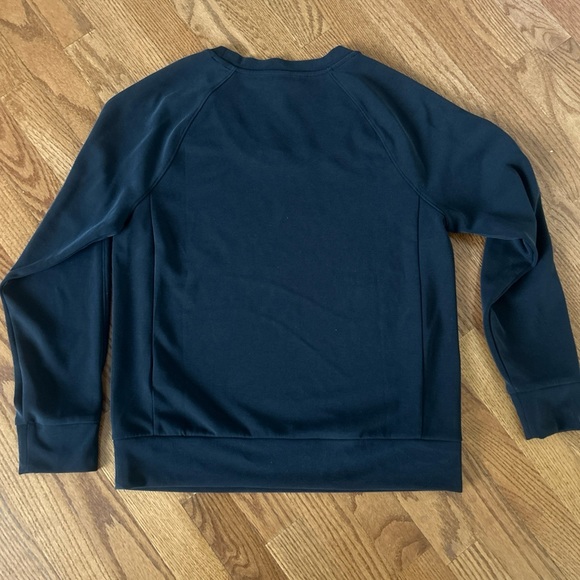 Athleta Pullover Sweatshirt Crew Neck Black Size S - Picture 4 of 4